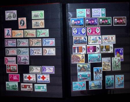 1858-1980 All-world collection in 15 stockbooks with