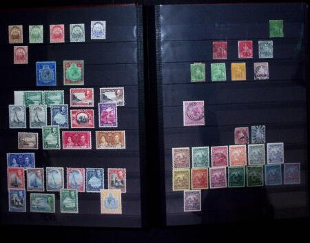 1858-1980 All-world collection in 15 stockbooks with