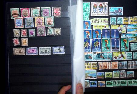 1858-1980 All-world collection in 15 stockbooks with