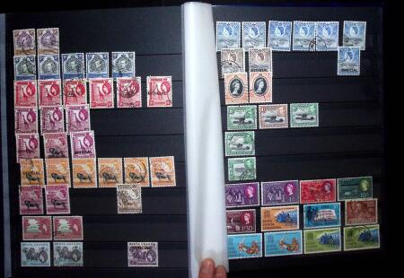 1858-1980 All-world collection in 15 stockbooks with