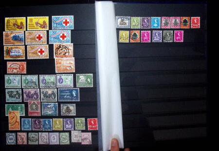1858-1980 All-world collection in 15 stockbooks with
