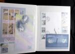 1989-1999 Mint nh collection of DUCKS in 2 stockbooks,