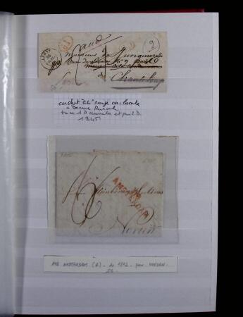 1623-1858 Sélection de 74 lettres préphilatéliques