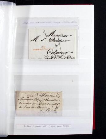 1623-1858 Sélection de 74 lettres préphilatéliques