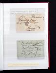 1623-1858 Sélection de 74 lettres préphilatéliques