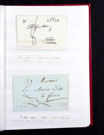 1623-1858 Sélection de 74 lettres préphilatéliques