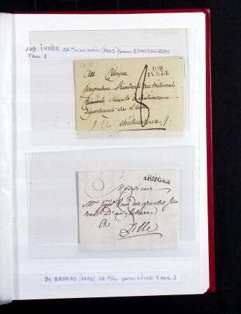 1623-1858 Sélection de 74 lettres préphilatéliques