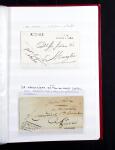 1623-1858 Sélection de 74 lettres préphilatéliques