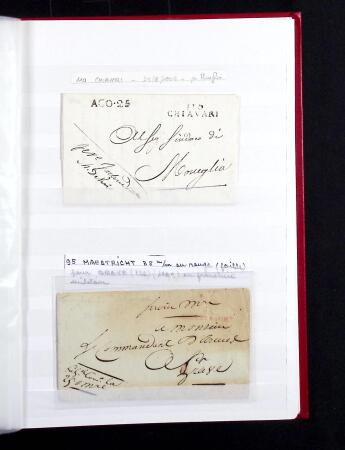 1623-1858 Sélection de 74 lettres préphilatéliques
