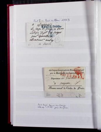 1623-1858 Sélection de 74 lettres préphilatéliques