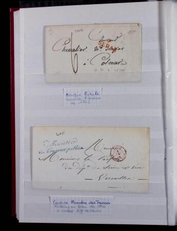 1623-1858 Sélection de 74 lettres préphilatéliques