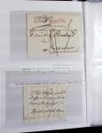 1623-1858 Sélection de 74 lettres préphilatéliques
