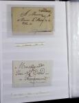 1623-1858 Sélection de 74 lettres préphilatéliques