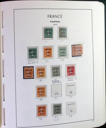 1900-1966 Collection de timbres neufs en 2 albums LEUCHTTURM