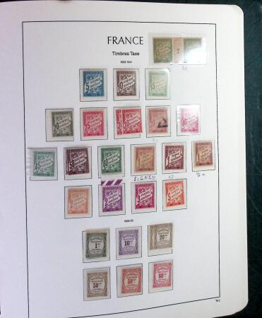 1900-1966 Collection de timbres neufs en 2 albums LEUCHTTURM