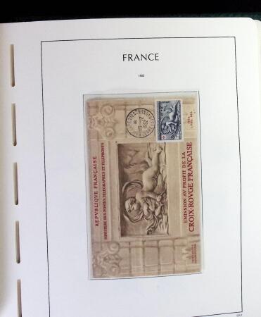 1900-1966 Collection de timbres neufs en 2 albums LEUCHTTURM