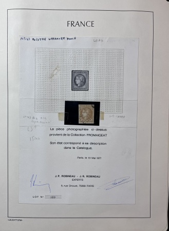 1849-1899 Collection de neufs et d'oblitérés bien