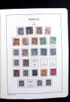 1850-2009 Collection de France en 5 albums LEUCHTTURM,