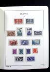 1850-2009 Collection de France en 5 albums LEUCHTTURM,