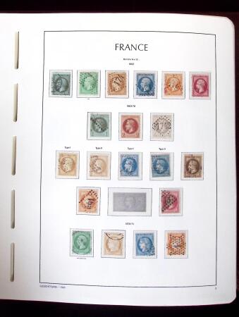 1850-2015 Collection de timbres France en 10 albums