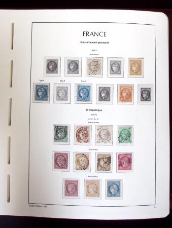 1850-2015 Collection de timbres France en 10 albums