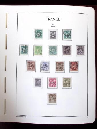 1850-2015 Collection de timbres France en 10 albums