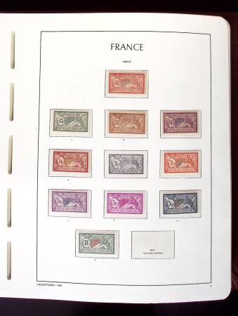 1850-2015 Collection de timbres France en 10 albums