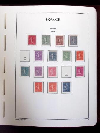 1850-2015 Collection de timbres France en 10 albums