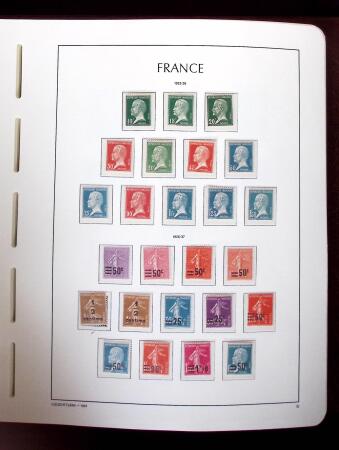 1850-2015 Collection de timbres France en 10 albums