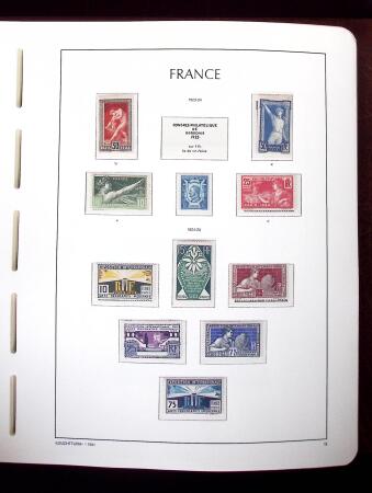1850-2015 Collection de timbres France en 10 albums