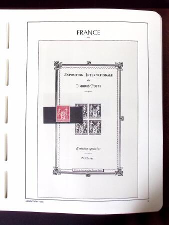 1850-2015 Collection de timbres France en 10 albums