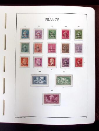 1850-2015 Collection de timbres France en 10 albums