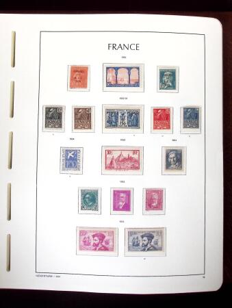 1850-2015 Collection de timbres France en 10 albums