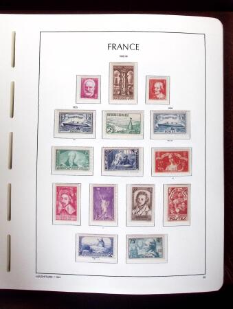 1850-2015 Collection de timbres France en 10 albums