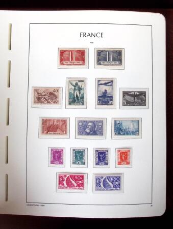 1850-2015 Collection de timbres France en 10 albums