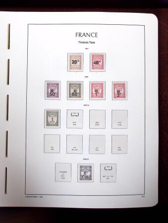 1850-2015 Collection de timbres France en 10 albums