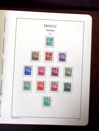 1850-2015 Collection de timbres France en 10 albums