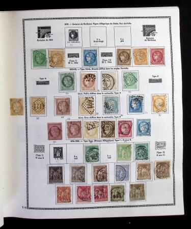 1870-2015 Collection de timbres oblitérés de France