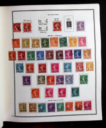 1870-2015 Collection de timbres oblitérés de France