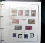 1924-2015 Collection de timbres d'Algérieen 4 albums,