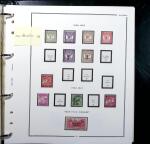 1924-2015 Collection de timbres d'Algérieen 4 albums,