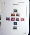 1945-2015 Mnh stamp collection of Luxembourg in 2 Leuchtturm