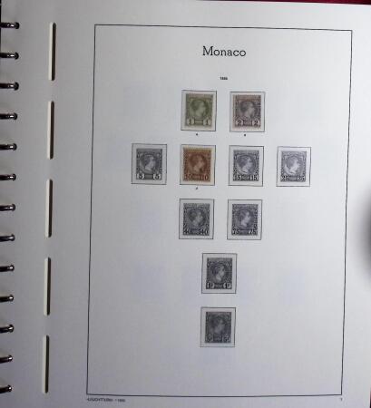 1885-2015 Collection de timbres neufs de MONACO en