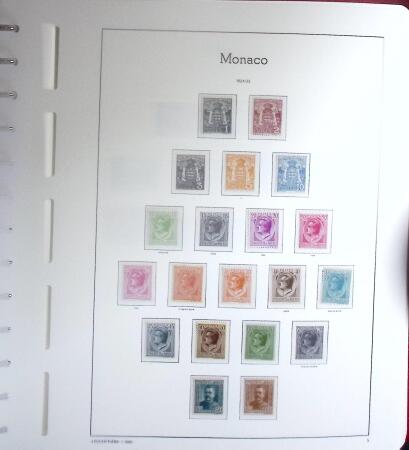 1885-2015 Collection de timbres neufs de MONACO en