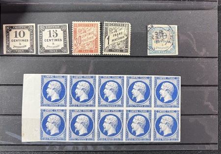 1849-1881 Petit lot de classiques neufs et oblitérés