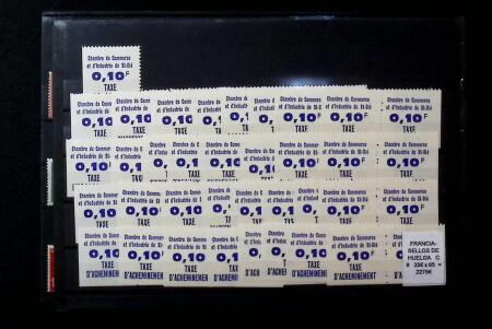 1900-1930 Petit lot de semi-modernes avec Mouchon,