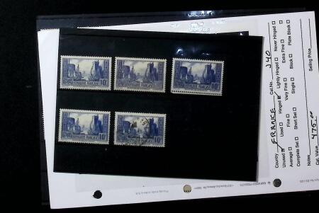1900-1930 Petit lot de semi-modernes avec Mouchon,