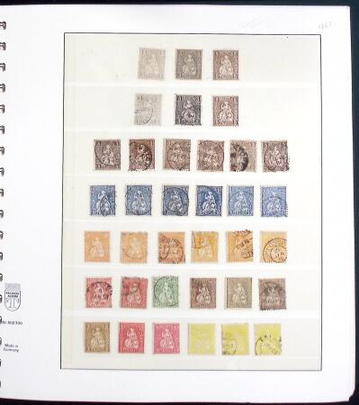 1850-2005, Attractive mint and used collection in 5 Lindner albums