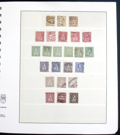 1850-2005, Attractive mint and used collection in 5 Lindner albums