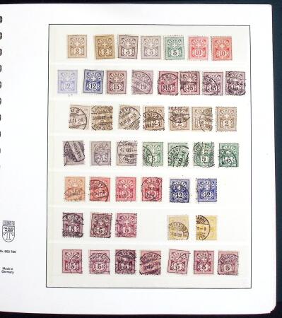 1850-2005, Attractive mint and used collection in 5 Lindner albums